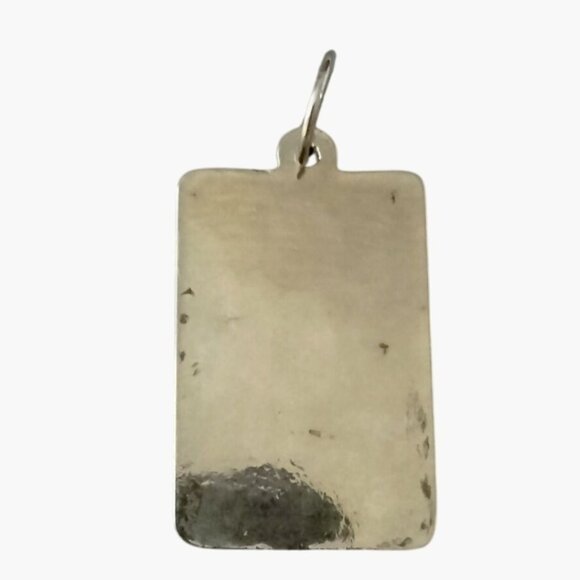 Girl Name Pendant Autumn Personalized Silver Tag Charm - Picture 2 of 3